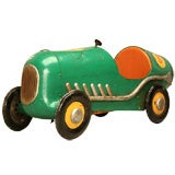 Vintage c.1930 French Toy Pedal Car