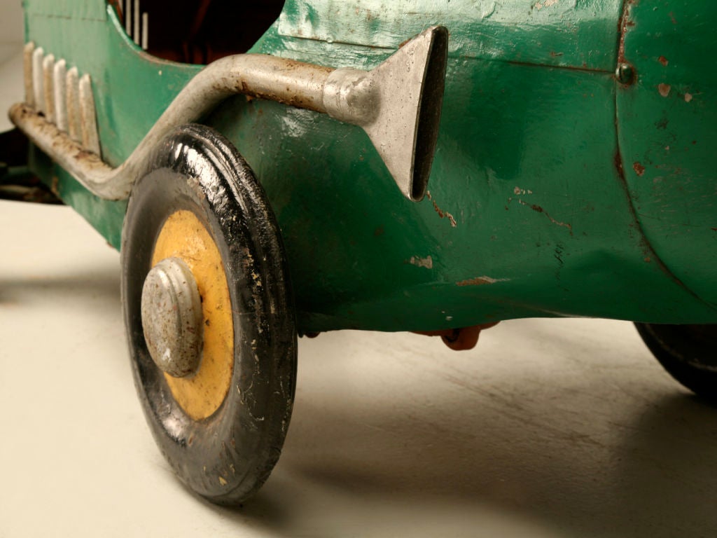 c.1930 French Toy Pedal Car 4