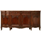 c.1930 French Louis XV Style Cherry Buffet