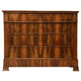 Antique French Burled Walnut Louis Philippe Chest/Commode