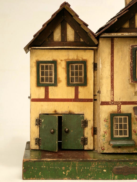 c.1930 Amersham English Tudor Dollhouse 1