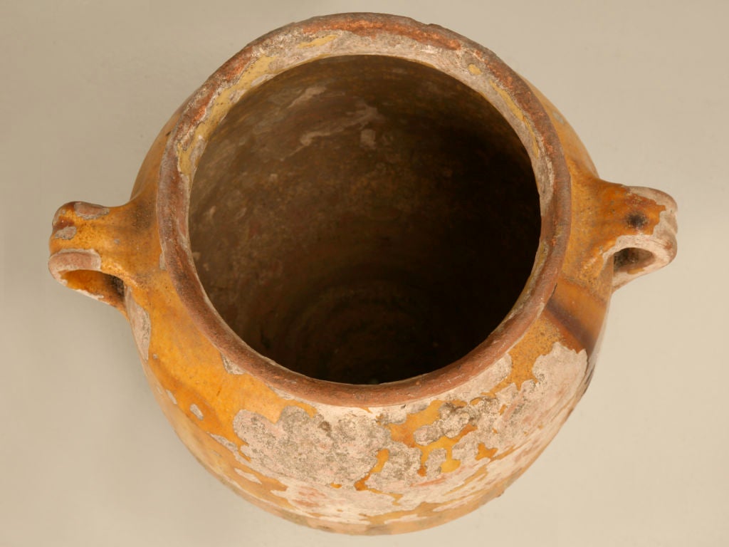 Original Antique French Confit Pot For Sale at 1stdibs