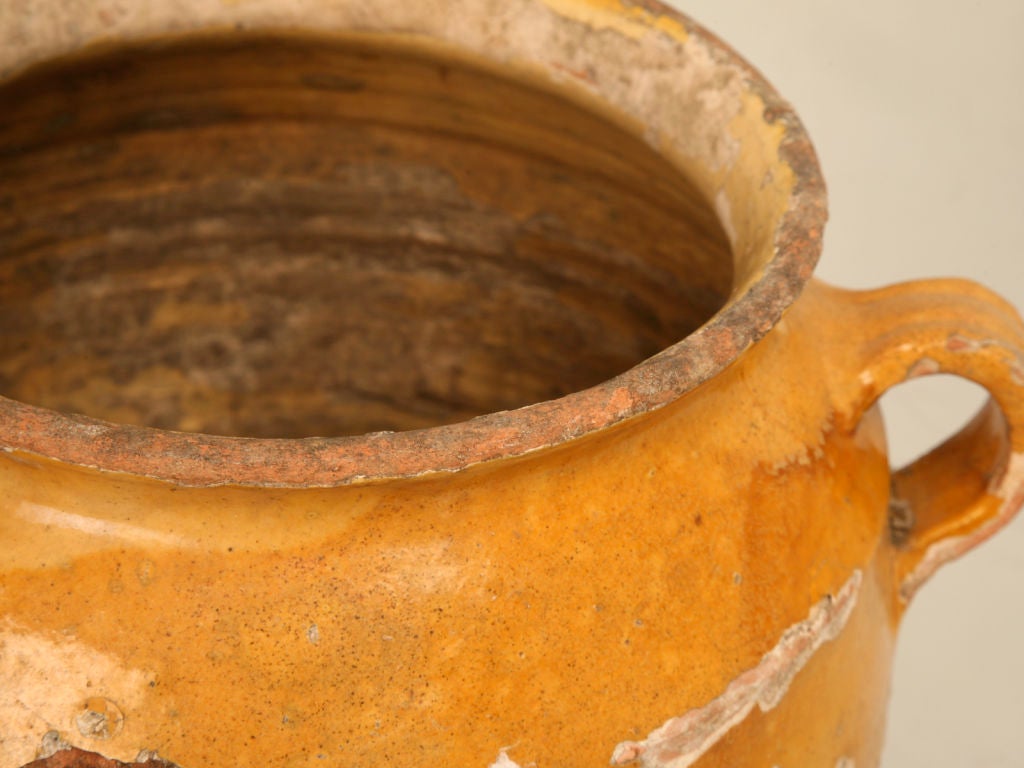 19th Century Original Antique French Confit Pot