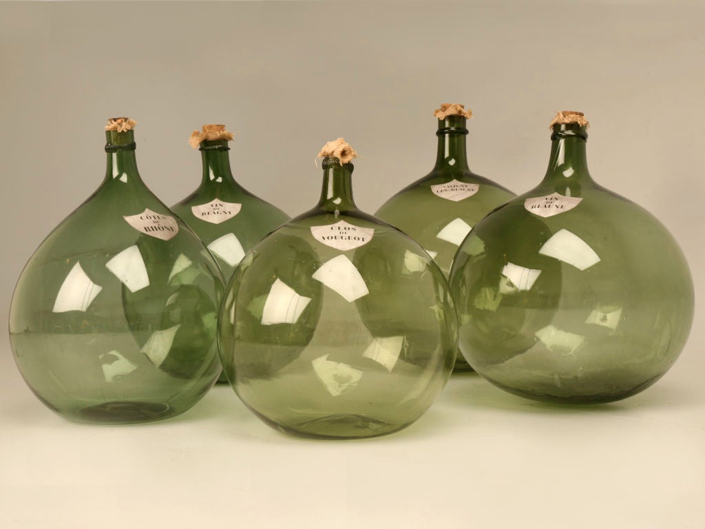 c.1930 French Wine Bottle/Demijohn 4