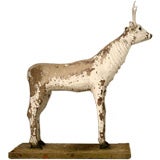 Vintage c.1930 English Garden Deer