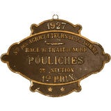 c.1927 French Filly Breeders Award