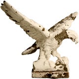 Vintage c.1930 English Garden Eagle