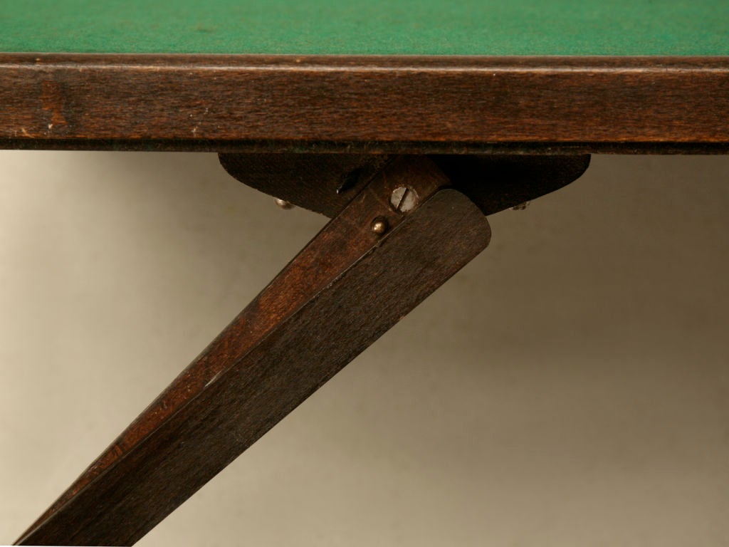 Vintage French Folding Games Table 3