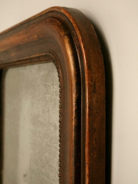 c.1830 Petite French Louis Philippe Mirror In Good Condition In Chicago, IL