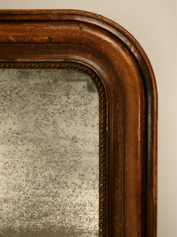 19th Century c.1830 Petite French Louis Philippe Mirror