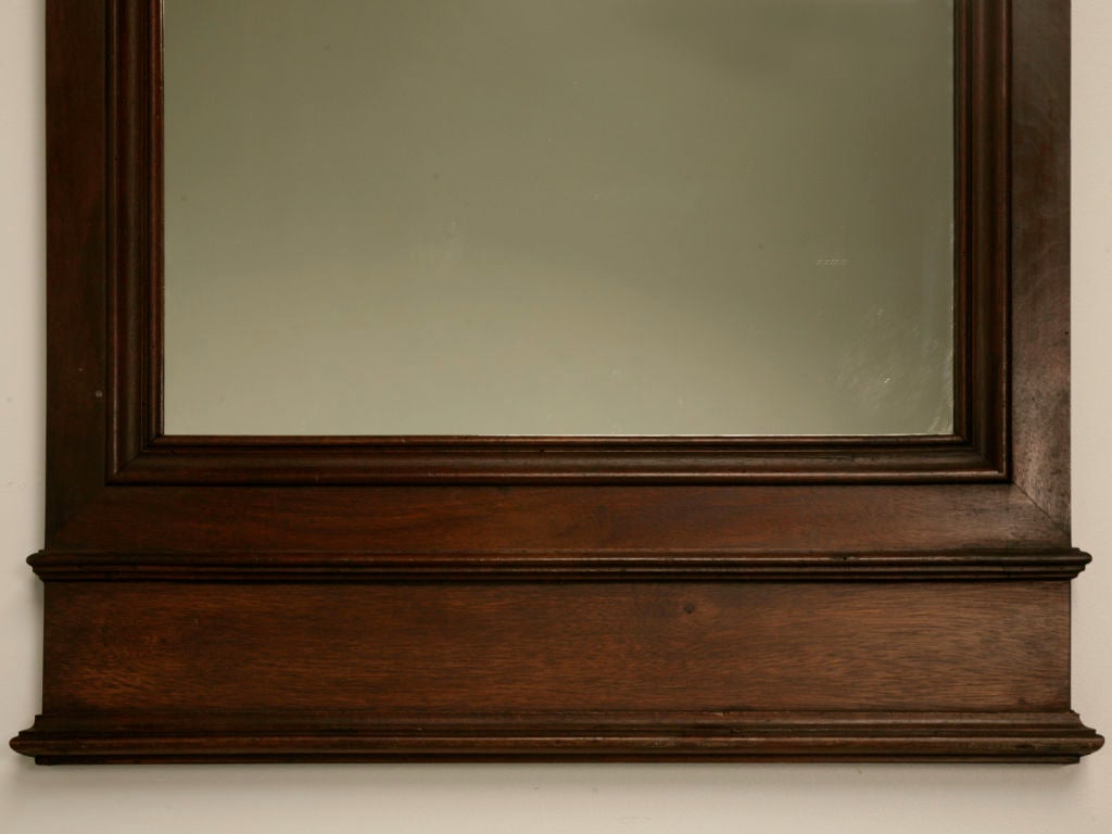 c.1890 French Walnut Henri II Mirror 5