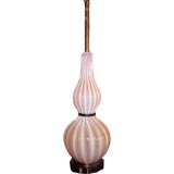 Monumental Murano Glass Lamp