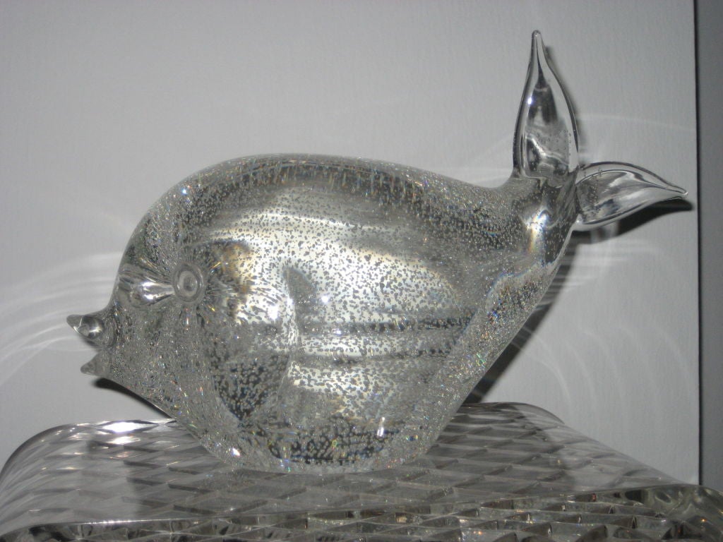 Murano Puffer Fish by Licio Zanetti