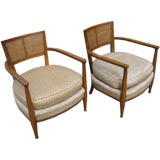 Pair of Bert England Club Chairs for Johnson Furniture