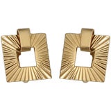 Tiffany and Co. Gold Screwback Earrings
