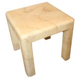 A Karl Springer Side Table