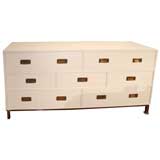 American 7-drawer campaign style chest