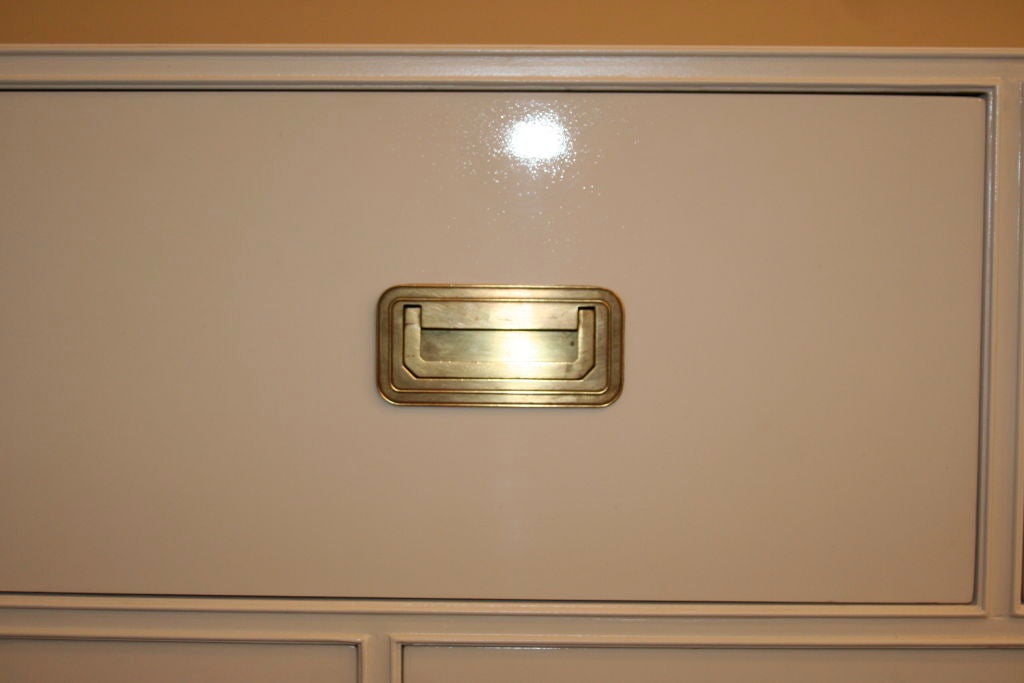 American 7-drawer campaign style chest