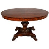 Swedish mahogany center table