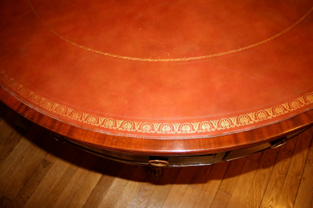 British English George II Style Rent Table