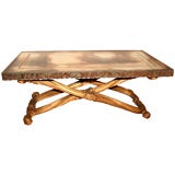 French Mirrored Coffee Table