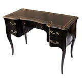 French Louis XV Style Desk with Rococo Pulls