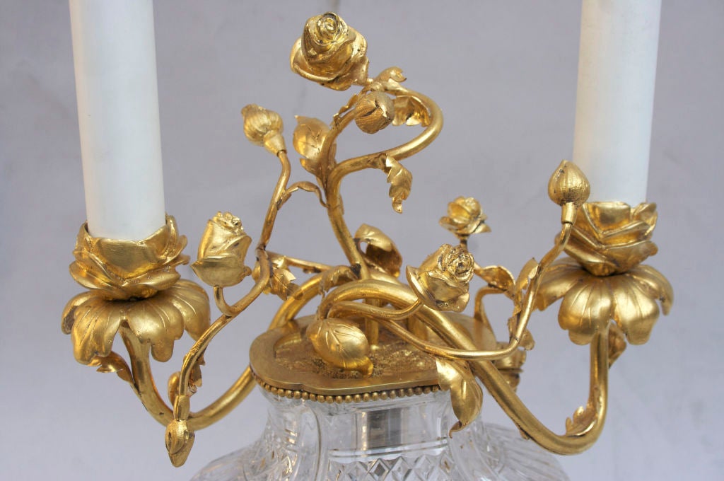 French Louis XVI Style Table Lamps