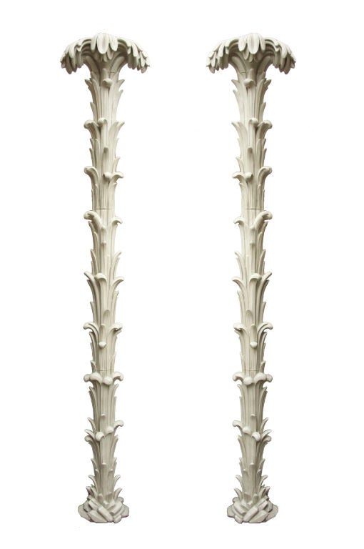 Jansen Design Palm Tree Pilasters