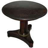 Empire Round Table with Grey Stone Top