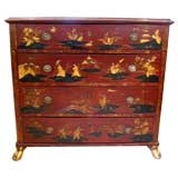 19th Century Chinoiserie Chest of Drawers