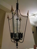 Pair of Italian Tole Lanterns
