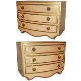 Pair of Dorothy Draper Viennese Collection Cabinets