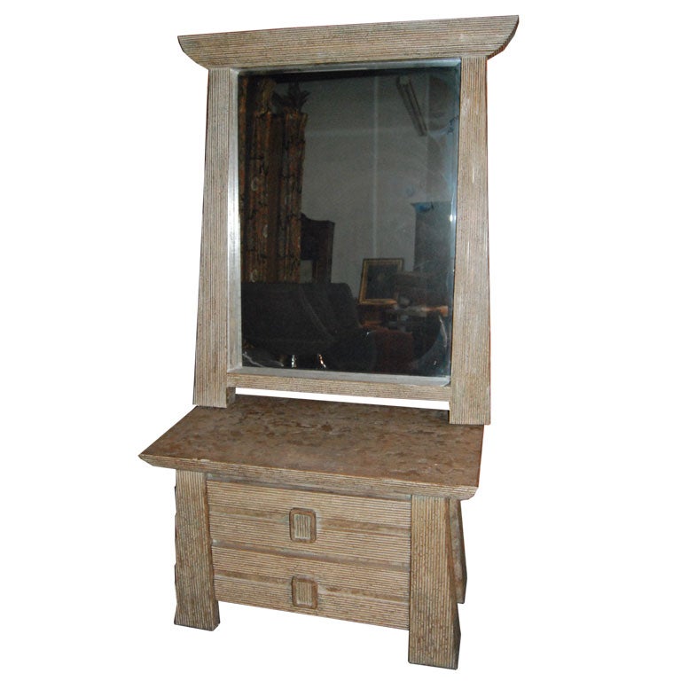 STEVE CHASE Chest Of Drawers With Mirror