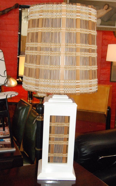 American Maria Kipp Table Lamp For Sale