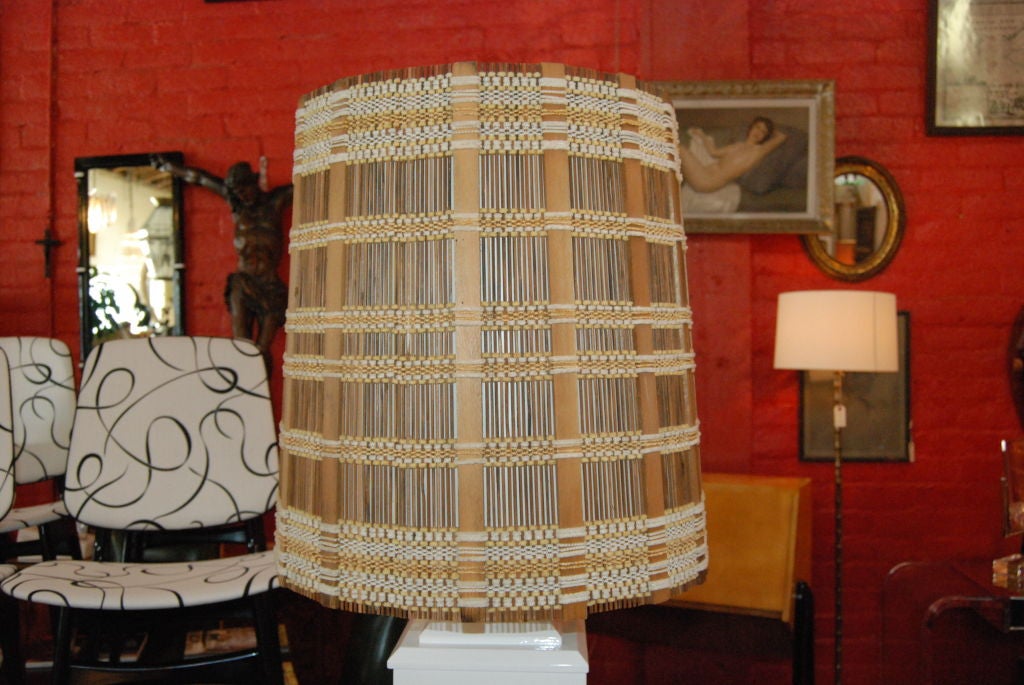 Mid-20th Century Maria Kipp Table Lamp For Sale