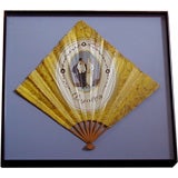 Antique ADVERTISING FAN