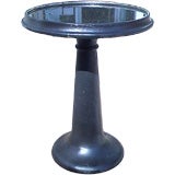 Retro IRON BIRD BATH