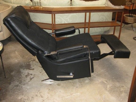 Late 20th Century Amazingly Comfortable Recliner and Rocker