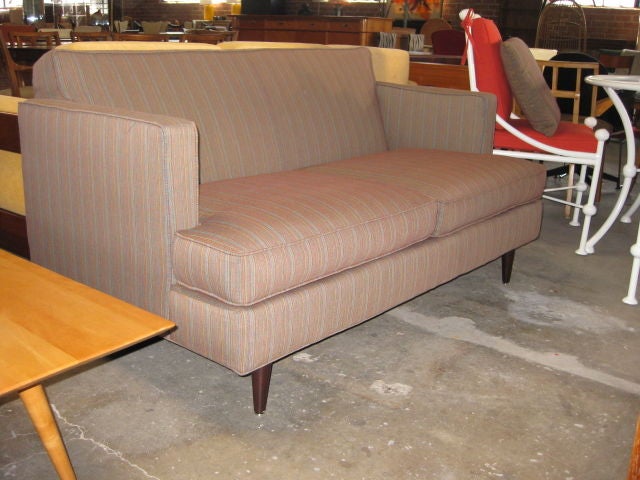 American 1950s Love Seat by Edward Wormley for Dunbar