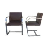 Pair of Brno Chairs by Mies Van Der Rohe