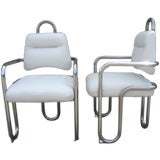 Paire de fauteuils des années 1970 par Kwok Hoi Chan pour Steiner
