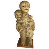 Adorable Ceramic Statue signed Leroy Benjamin
