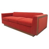 Mohair Velvet  Sofa Bed