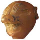 Hand blown Glass Head