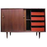 Walnut Buffet by Milo Baughman for Glenn of California