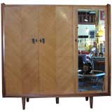 French 1950's Armoire Att. to  Roger Landault