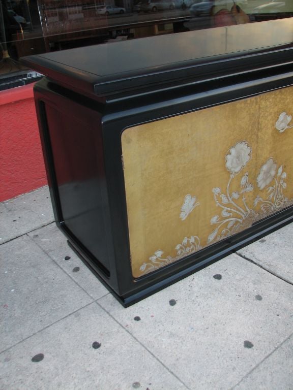 Stunning Asian Modern Sideboard in the style of James Mont 2