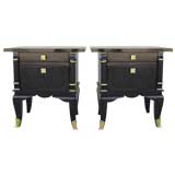 Pair of French 40's Nighstands or End Tables