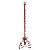 Wrought Iron French Floor Lamp