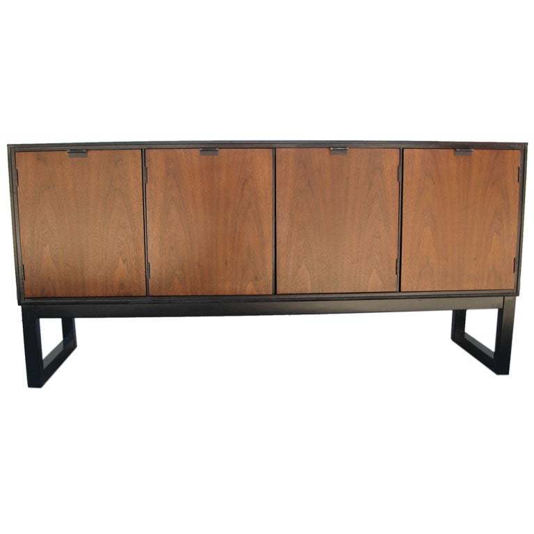 Walnut sideboard  by Stanley